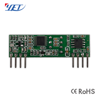 YET206超外差帶解碼3-5V無(wú)線發(fā)射接收模塊